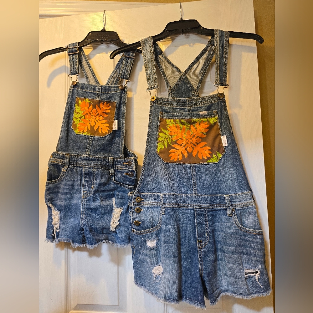 Upcycled *Women's* Denim Overalls